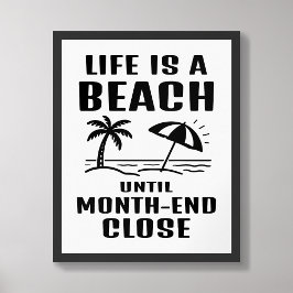 Poster Cartaz de escritório de contabilidade engraçado da