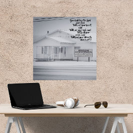 Pôster Cartaz de Escritura da Igreja do País Nevado