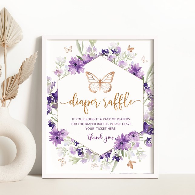 Poster Cartaz de espingarda de fralda borboleta (Criador carregado)