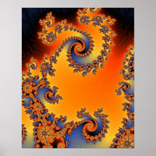 Poster Cartaz de Espiral Dupla Temperada (Frente)