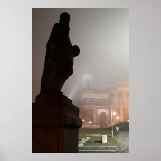 Poster Cartaz de Esztergom Hungria (Frente)