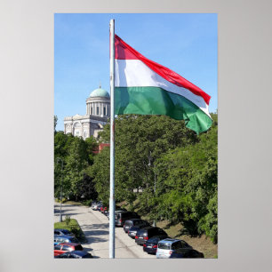 Poster Cartaz de Esztergom Hungria