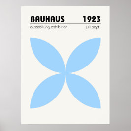Poster Cartaz de Exposição Bauhaus 1923