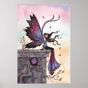 Poster Cartaz de Fada da Fantasia Gótica do Sonho da Amet