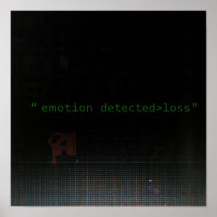 Poster Cartaz de Falha no Comando de Detecção de Emoção A