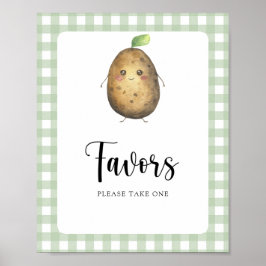 Poster Cartaz de Favoritos Pequena Batata