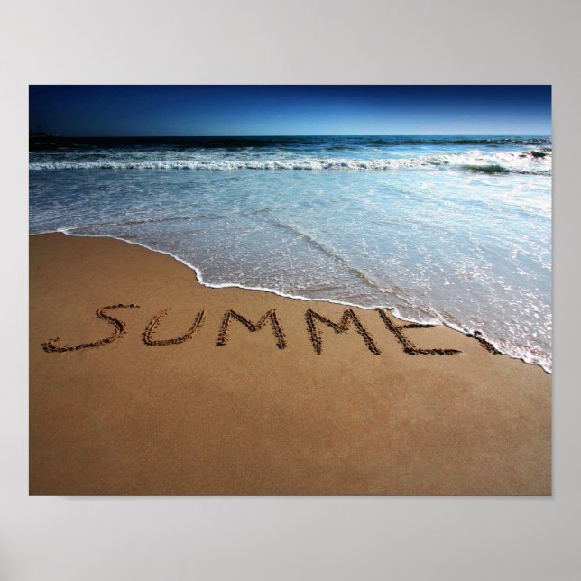 Poster Cartaz de Fim de Verão (Frente)