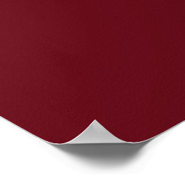 Poster Cartaz de Flor de Cravo Vermelho