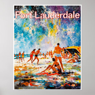 Poster Cartaz de Fort Lauderdale