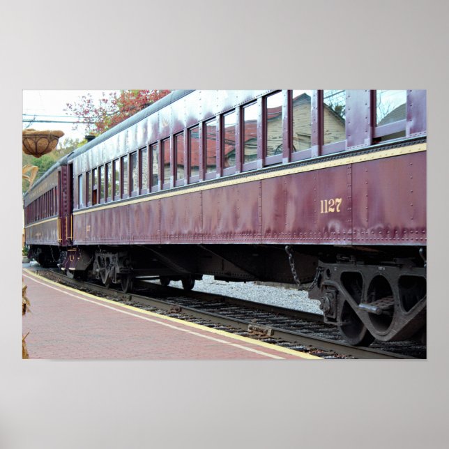 Poster Cartaz de Foto de Trem (Frente)