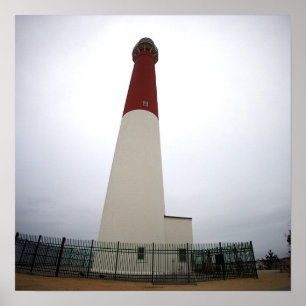 Poster Cartaz de Foto do Farol Barnegat Light