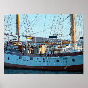 Poster Cartaz de Fotografia de Velero em Port Townsend, W