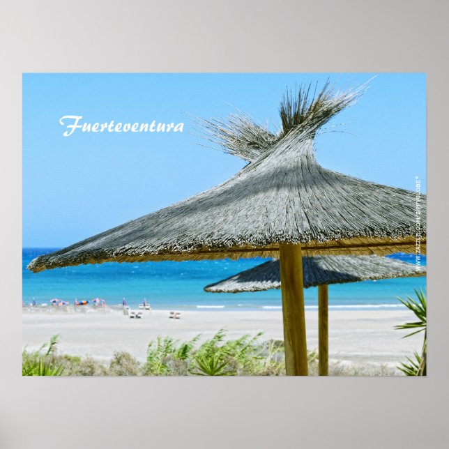 Pôster Cartaz de Fuerteventura (Frente)