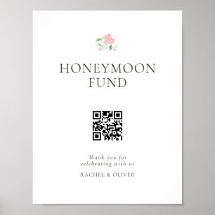 Poster Cartaz de Fundo de Lua de Mel Chic Branco para Cas