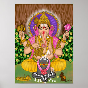 Poster Cartaz de Ganesha