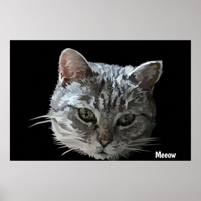 Poster Cartaz de Gato (Frente)