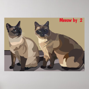 Poster Cartaz de Gatos