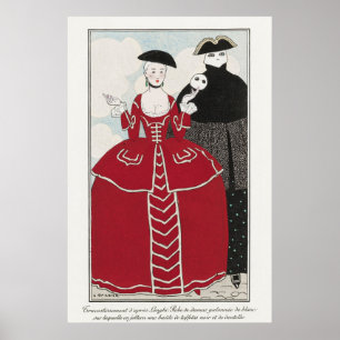 Poster Cartaz de George Barbier