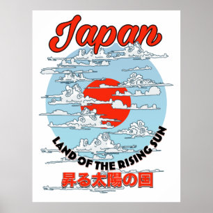 Poster Cartaz de Grous Japoneses