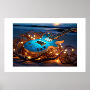 Poster Cartaz de Guitarra