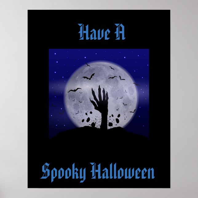 Pôster Cartaz de Halloween (Frente)