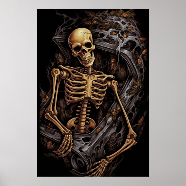 Poster Cartaz de Halloween (Frente)