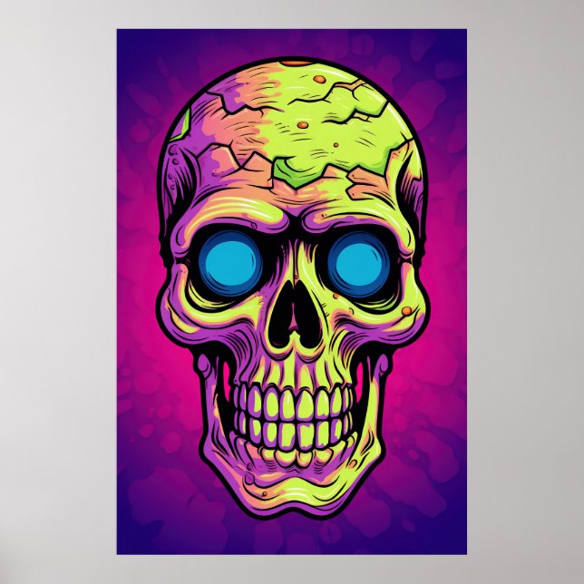 Poster Cartaz de Halloween (Frente)