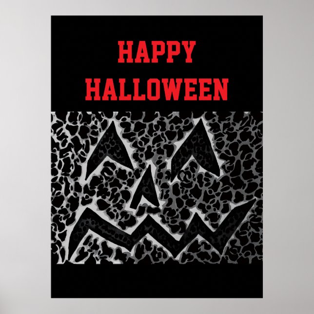 Poster Cartaz de Halloween 76 cm X 102 cm (Frente)