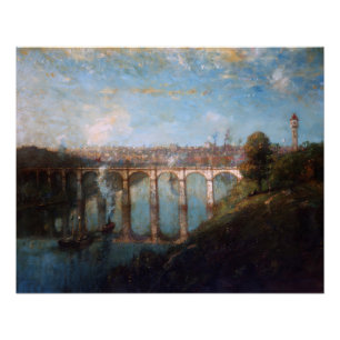 Pôster Cartaz de High Bridge - Nova York - 1905
