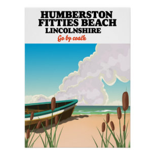 Pôster Cartaz de Ingoldmells South Beach lincolnshire