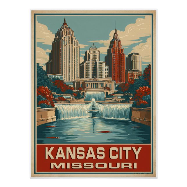 Pôster Cartaz de Kansas City (Frente)