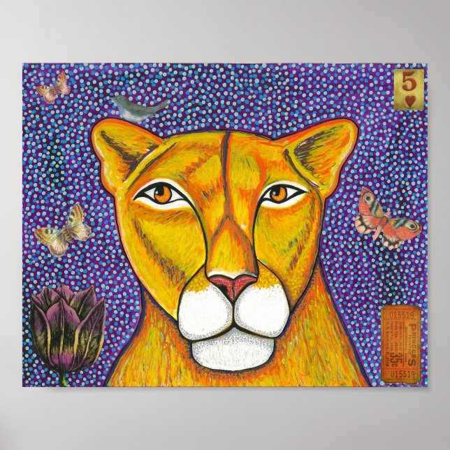 Pôster Cartaz de Leoa (Frente)