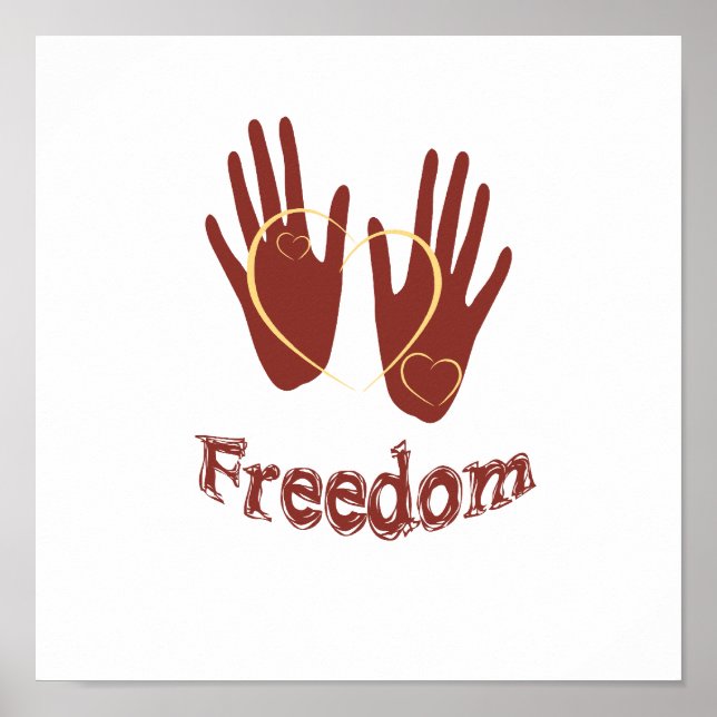 Pôster Cartaz de Liberdade (Frente)