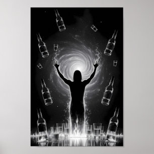 Poster Cartaz de Libertação do Vício para a Luz