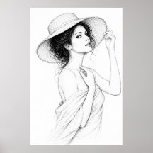 Cartaz de Linhas Elegantes de Anastácia