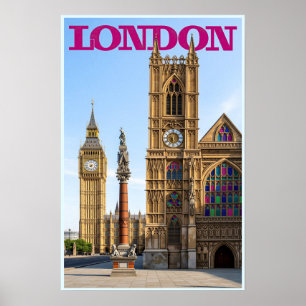Poster Cartaz de Londres