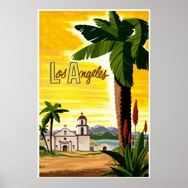 Poster cartaz de Los Angeles (Frente)