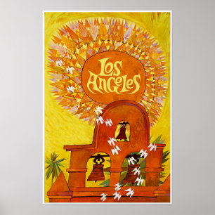 Poster cartaz de Los Angeles, Califórnia