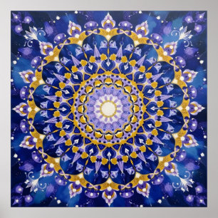 Poster Cartaz de Mandala Celestial