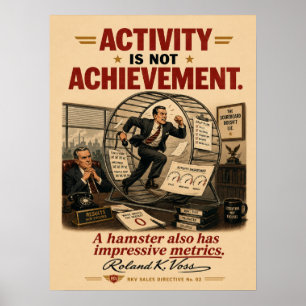 Poster Cartaz de Motivação de Atividade de Vendas Rolan