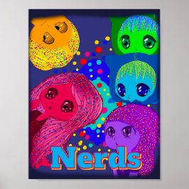 Poster Cartaz de Nerds