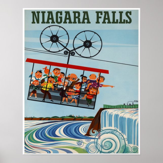 Poster Cartaz de Niagara Falls (Frente)