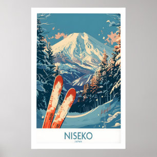 Poster Cartaz de Niseko Japão 1