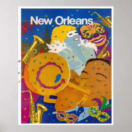 Poster cartaz de Nova Orleans