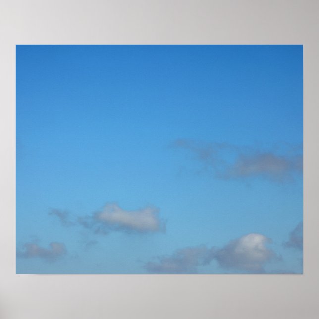 Pôster Cartaz de Nuvem Cumulus (Frente)