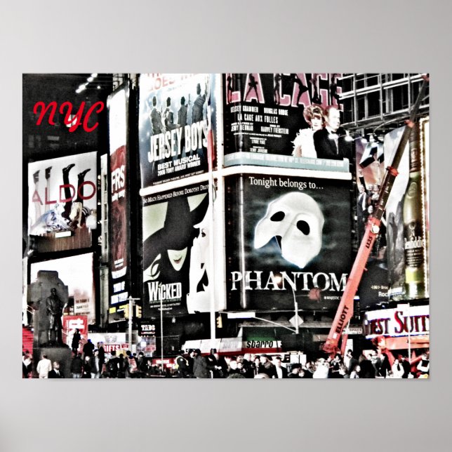 Pôster Cartaz de NYC (Frente)