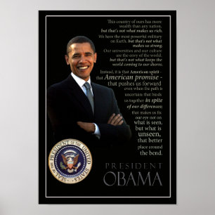 Poster cartaz de Obama