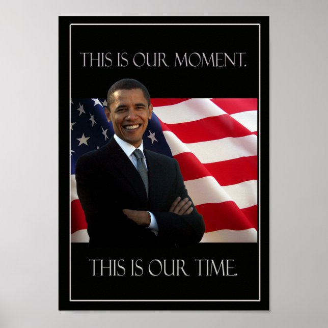 Pôster cartaz de Obama (Frente)