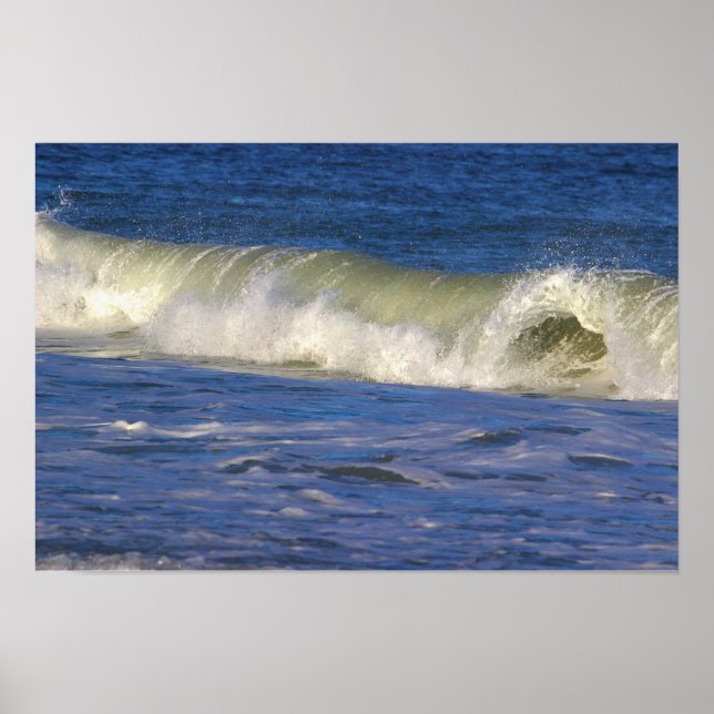 Poster Cartaz de Ondas do Oceano (Frente)