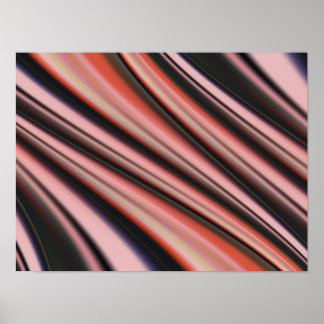 Poster cartaz de padrão de cores contínuo